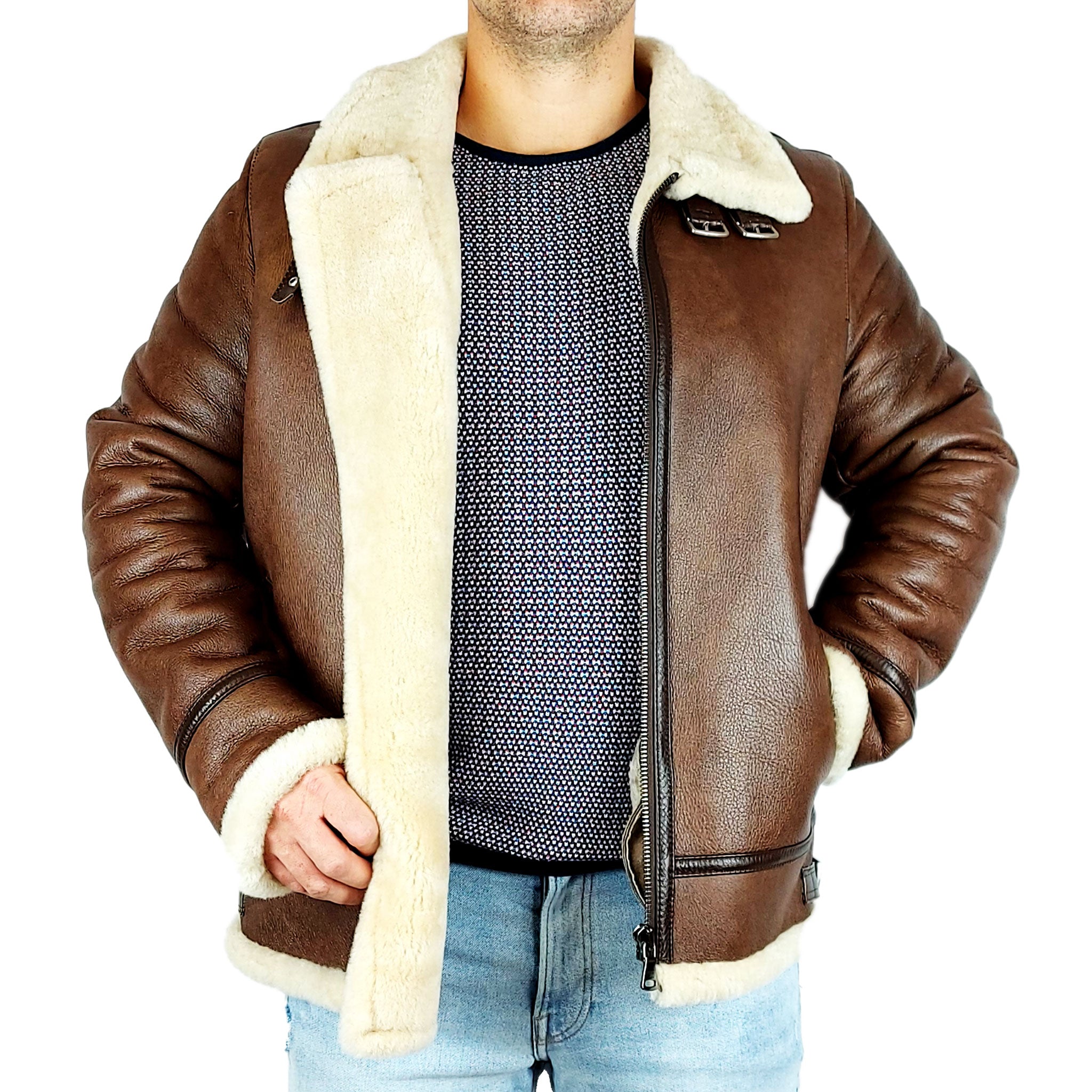 Férfi irha kabátok